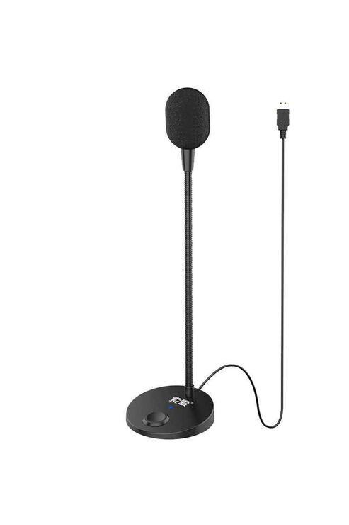 Mk2 Mikrofon Usb Girişli Masaüstü Mikrofon - Esnek Uzun Kollu - Tak & Çalıştır