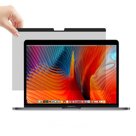 Wiwu Macbook Pro 13 M1 2021 A2338 uyumlu Mıknatıslı Privacy Hayalet Ekran Koruyucu