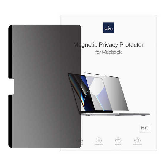 Wiwu Macbook Pro 15 A1707 uyumlu Mıknatıslı Privacy Hayalet Ekran Koruyucu